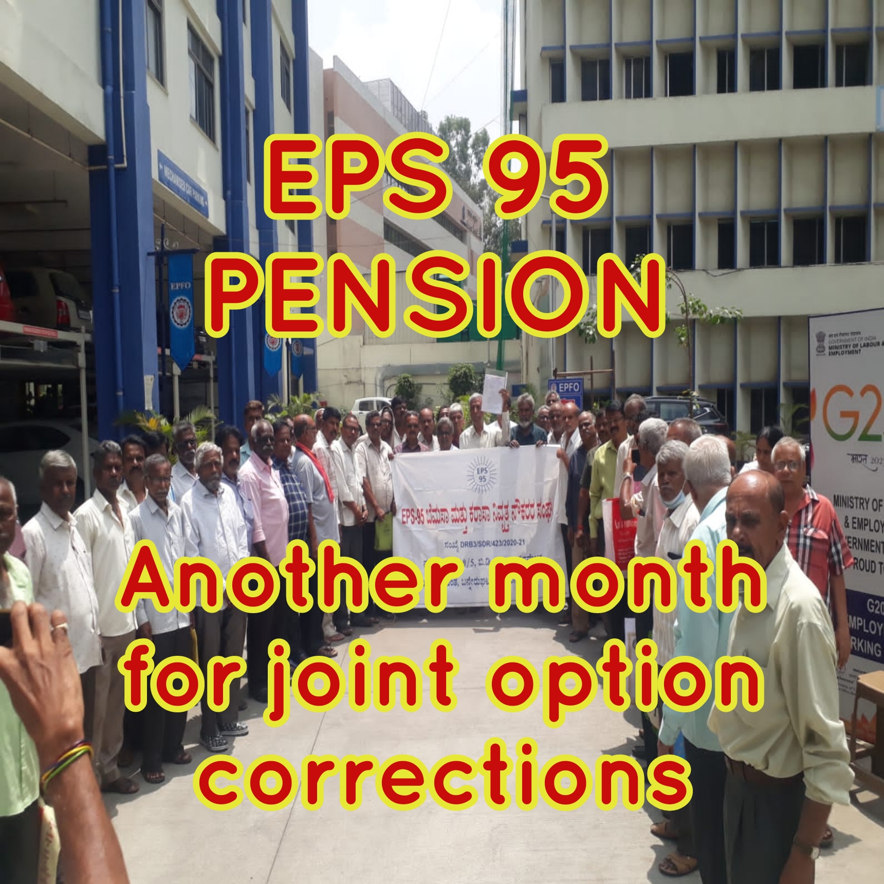 Another month for joint option corrections