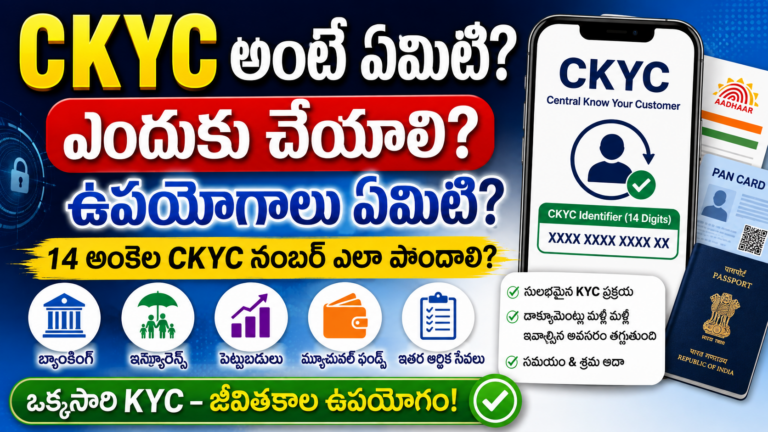 What is CKYC Why should it be done What are its benefits
